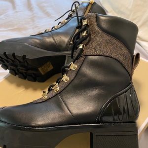 Michael Kors lace up bootie